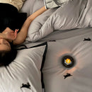 Luxury Rabbit Embroidery Duvet Set - myhomestore.com.pk