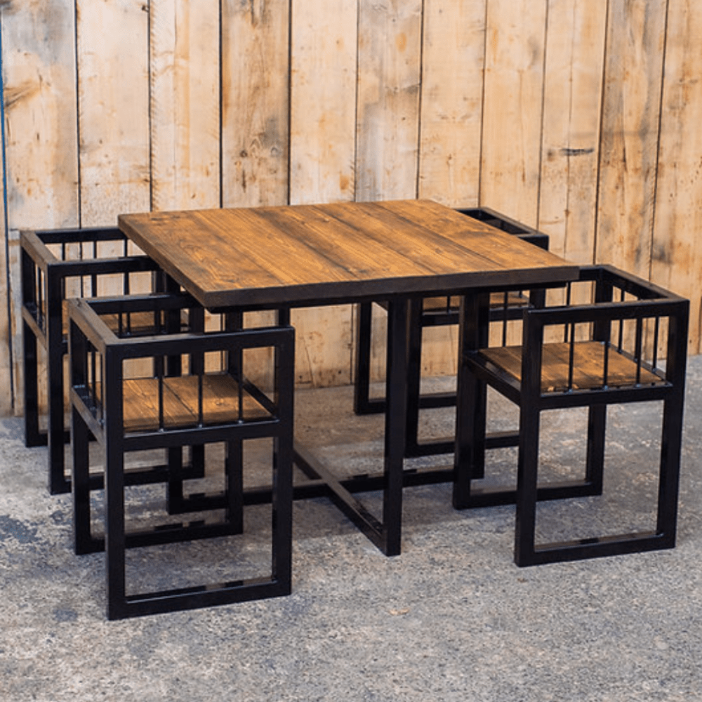 4 - Seater Space Saver Table Chair - myhomestore.com.pk