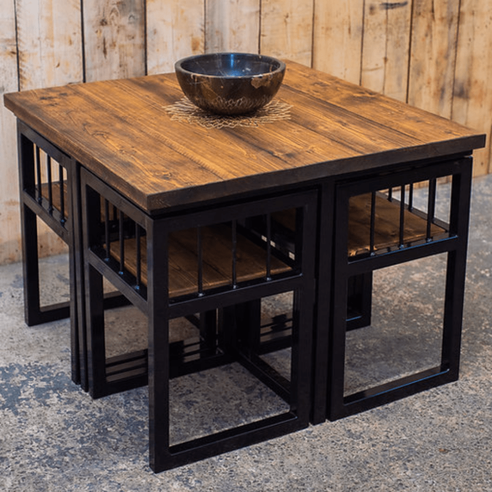 4 - Seater Space Saver Table Chair - myhomestore.com.pk