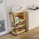 4 Tier Industrial Bookcase, Ladder Book Shelf with Storage Organizer - myhomestore.com.pk