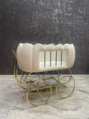 BABY CHESTER VELVET TUFTED BASSINET - myhomestore.com.pk