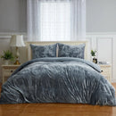 Luxury Velvet Duvet Set (Plain) - myhomestore.com.pk