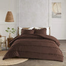 Luxury Duvet Set With Pom Pom Lace - myhomestore.com.pk