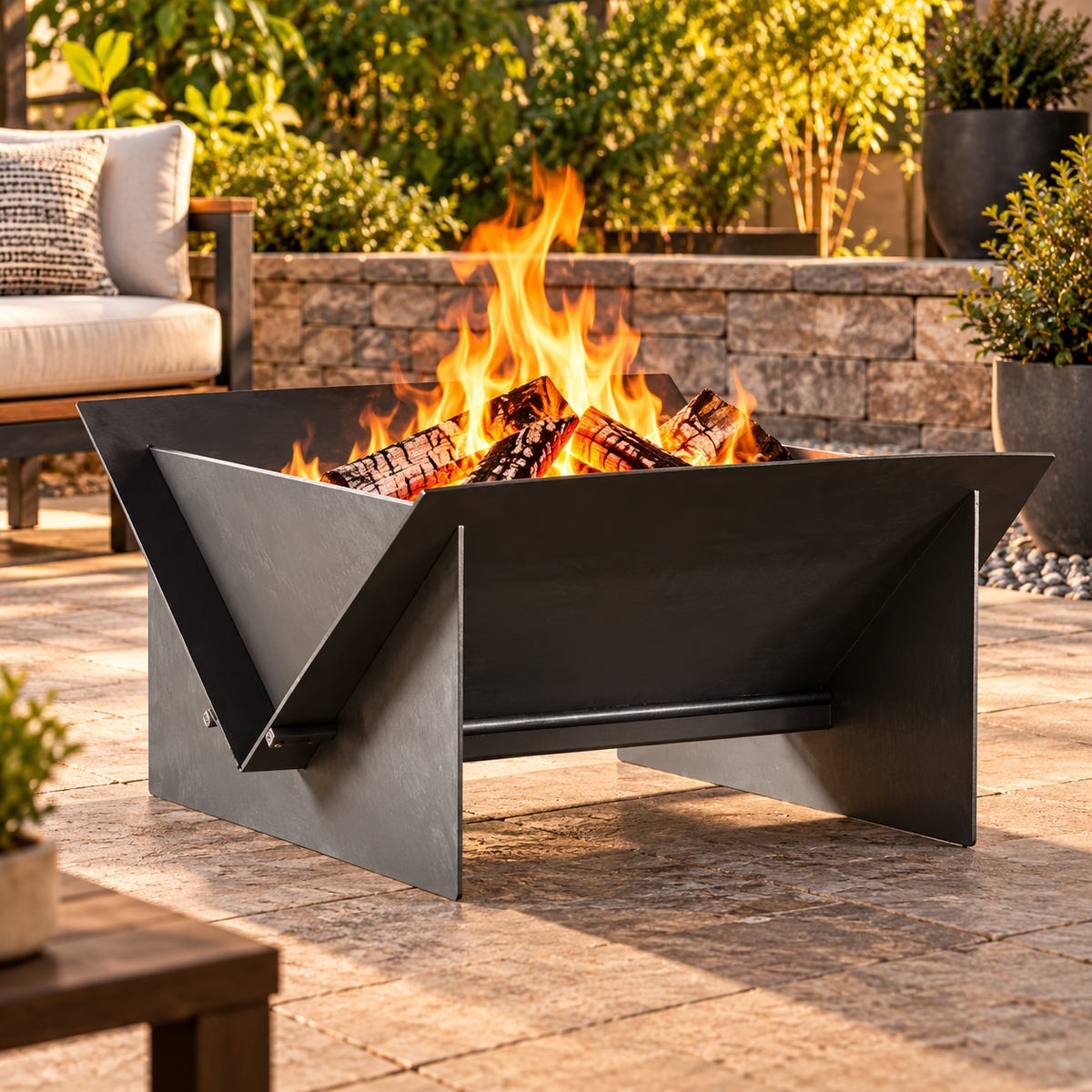 Vee Fire Bucket