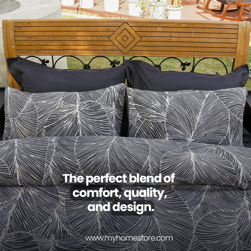 Tropical Printing Bedding Duvet Set – Soft & Vibrant Design