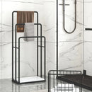 Modern Freestanding Towel Rack with Study Towel Rail - myhomestore.com.pk