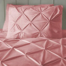 Velvet Pintuck Duvet Set