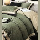 Green Digital Printed Duvet Set