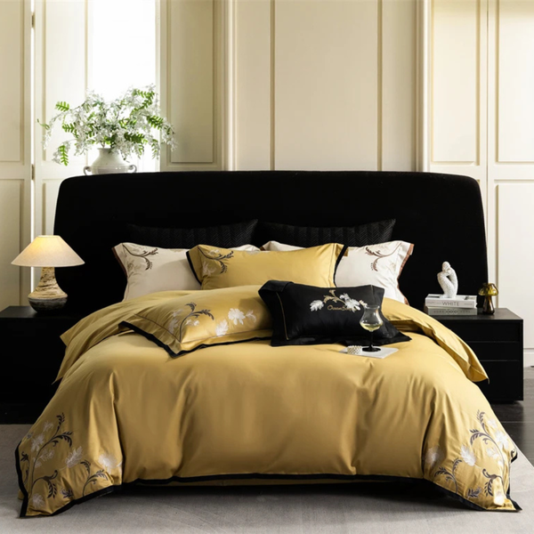 Luxury Vintage Embroidery Duvet Set