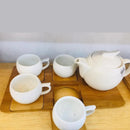 Wooden Tea Set Tray - myhomestore.com.pk