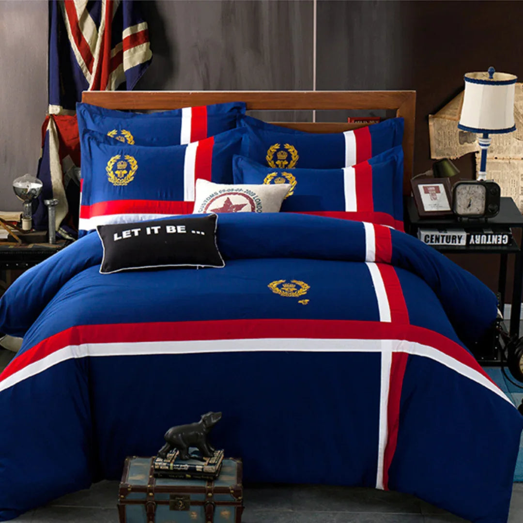 Classic Oxford Style Duvet Set – Timeless Elegance & Comfort