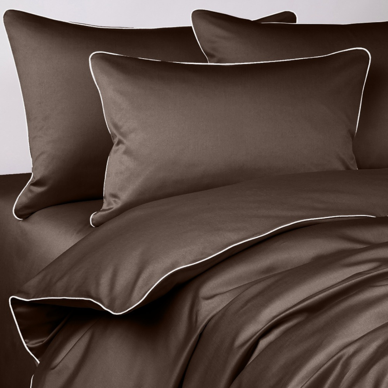 Luxury Duvet Cover Set Piped Edge