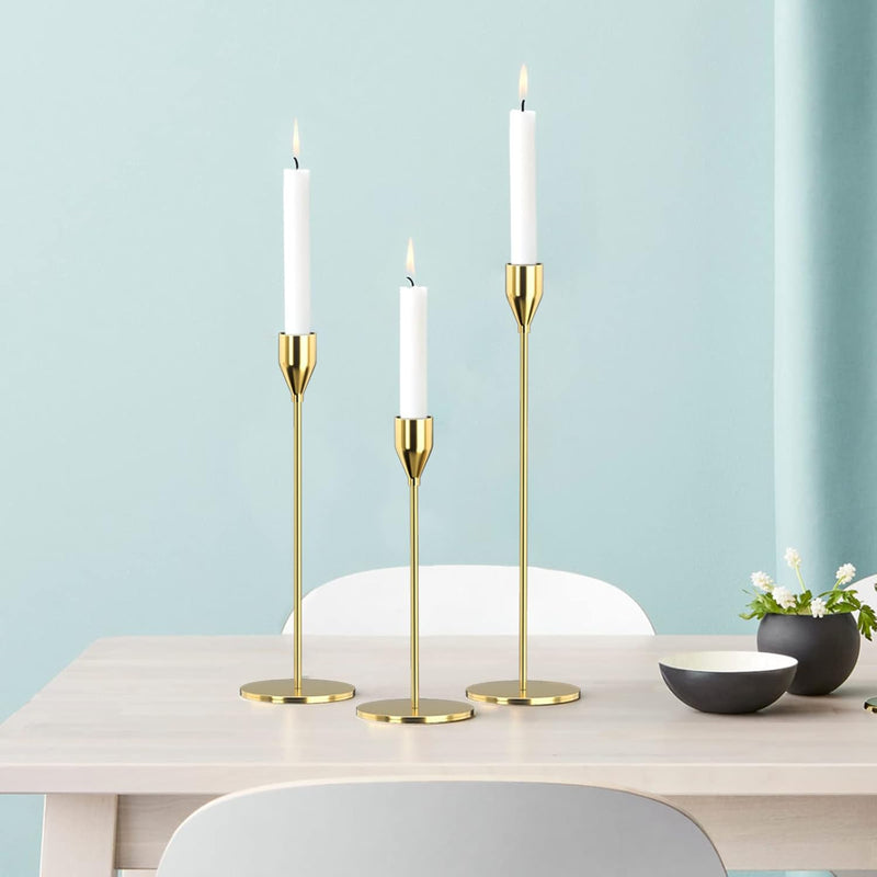 Candle Holders Set of 3 for  Candles