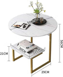 Round Coffee Side Table - myhomestore.com.pk