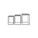 Nesting Metal Side Table Set 3-Piece - myhomestore.com.pk