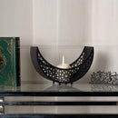 Crescent Moon Shaped Metal Islamic Decor - myhomestore.com.pk