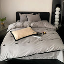 Luxury Rabbit Embroidery Duvet Set - myhomestore.com.pk