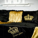 Baby Cot Set Black with Gold - myhomestore.com.pk