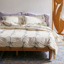 Lacey Bows Embroidery Duvet Set - myhomestore.com.pk