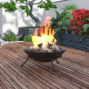 Portable Round Fire Bucket - myhomestore.com.pk