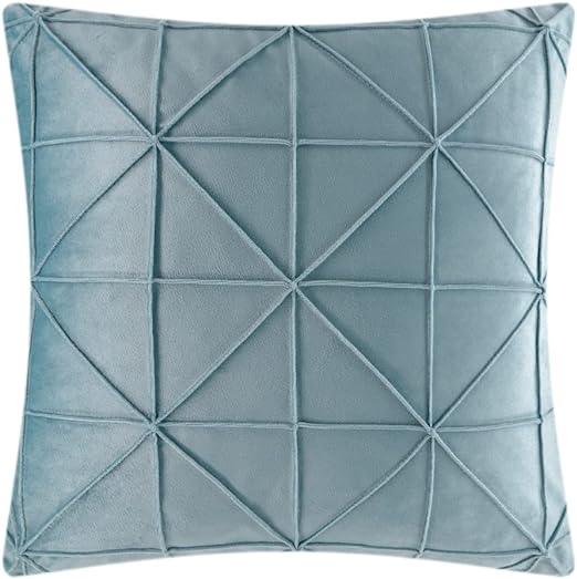 Velvet Pleated Cushion Cover - myhomestore.com.pk