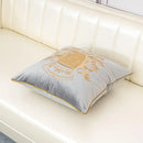 Royal Crest Embroidered Cushion Cover Style 2 - myhomestore.com.pk
