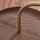 Wooden Round Double Layer Tray for Dessert Display - myhomestore.com.pk