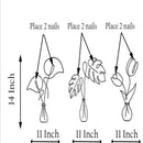 Metal Flower Wall Decor - myhomestore.com.pk