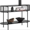 3 Tiers Console Table Hall Table Living Room Console Table - myhomestore.com.pk