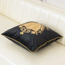 Royal Crest Embroidered Cushion Cover Style 1 - myhomestore.com.pk