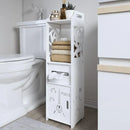 Spakoo Paris Bathroom Cabinet Stand Organizer Rack - myhomestore.com.pk