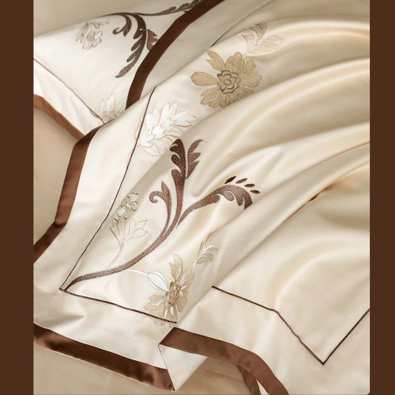 Luxury Vintage Embroidery Duvet Set