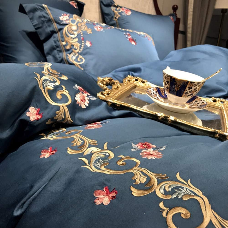 Elegant Embroidery Duvet Set