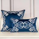 Royal Crest Embroidered Cushion Cover Style 3 - myhomestore.com.pk