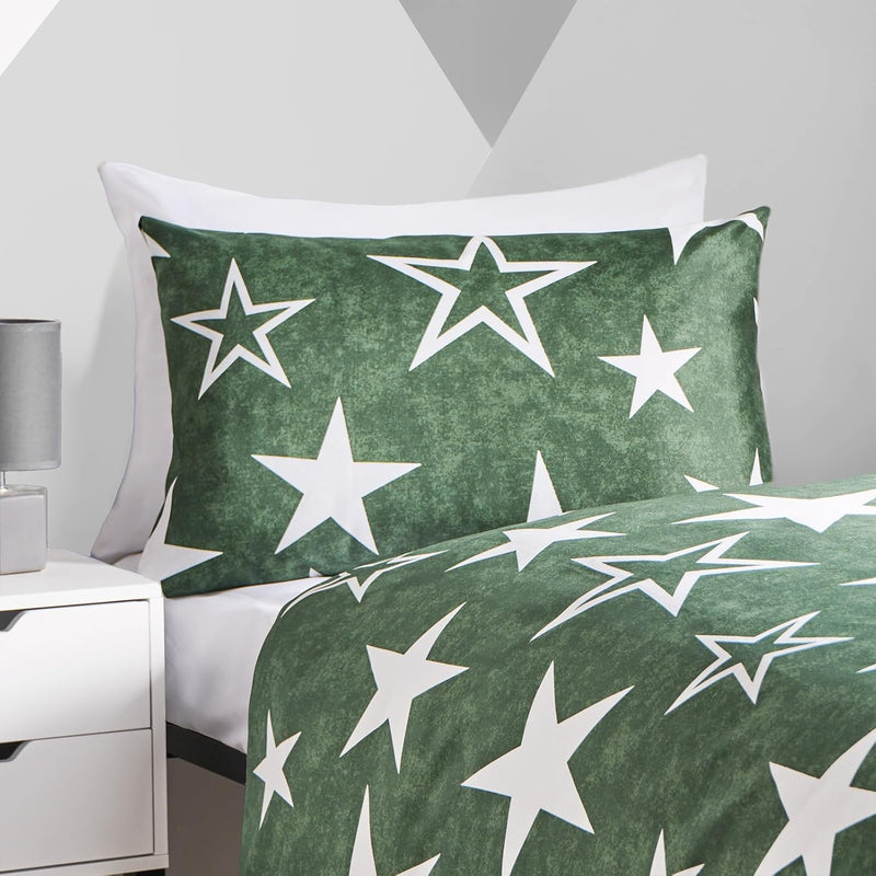 Star Printed Bedsheet (3pcs)