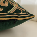 Royal Crest Embroidered Cushion Cover Style 3 - myhomestore.com.pk