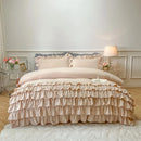 Waterfall Ruffle Duvet Cover Set - myhomestore.com.pk