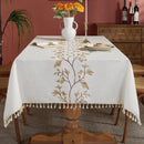 Embroidered Cotton Table Cover - myhomestore.com.pk