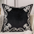 Royal Crest Embroidered Cushion Cover Style 3