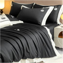 Luxury Swan Embroidery Duvet Set - myhomestore.com.pk