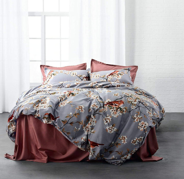 Windflower Bedding Bloomfield Floral Duvet Cover Set