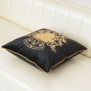 Royal Crest Embroidered Cushion Cover Style 2 - myhomestore.com.pk