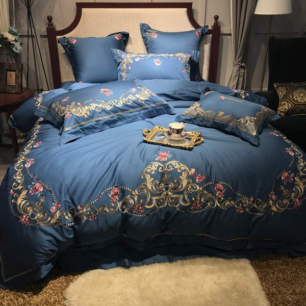 Elegant Embroidery Duvet Set