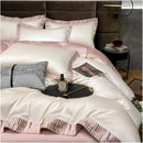 Border Line Embroidery Duvet Set - myhomestore.com.pk