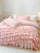 Waterfall Ruffle Duvet Cover Set - myhomestore.com.pk