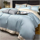 Border Line Embroidery Duvet Set - myhomestore.com.pk