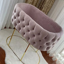 Velvet Tufted Bassinet - myhomestore.com.pk