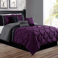 Luxury Pintuck with Printed Patch Duvet