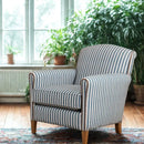 Accent Armchair With Stripe Design - myhomestore.com.pk