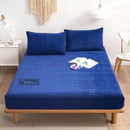 Winter Warm Velvet Fitted Sheet - myhomestore.com.pk